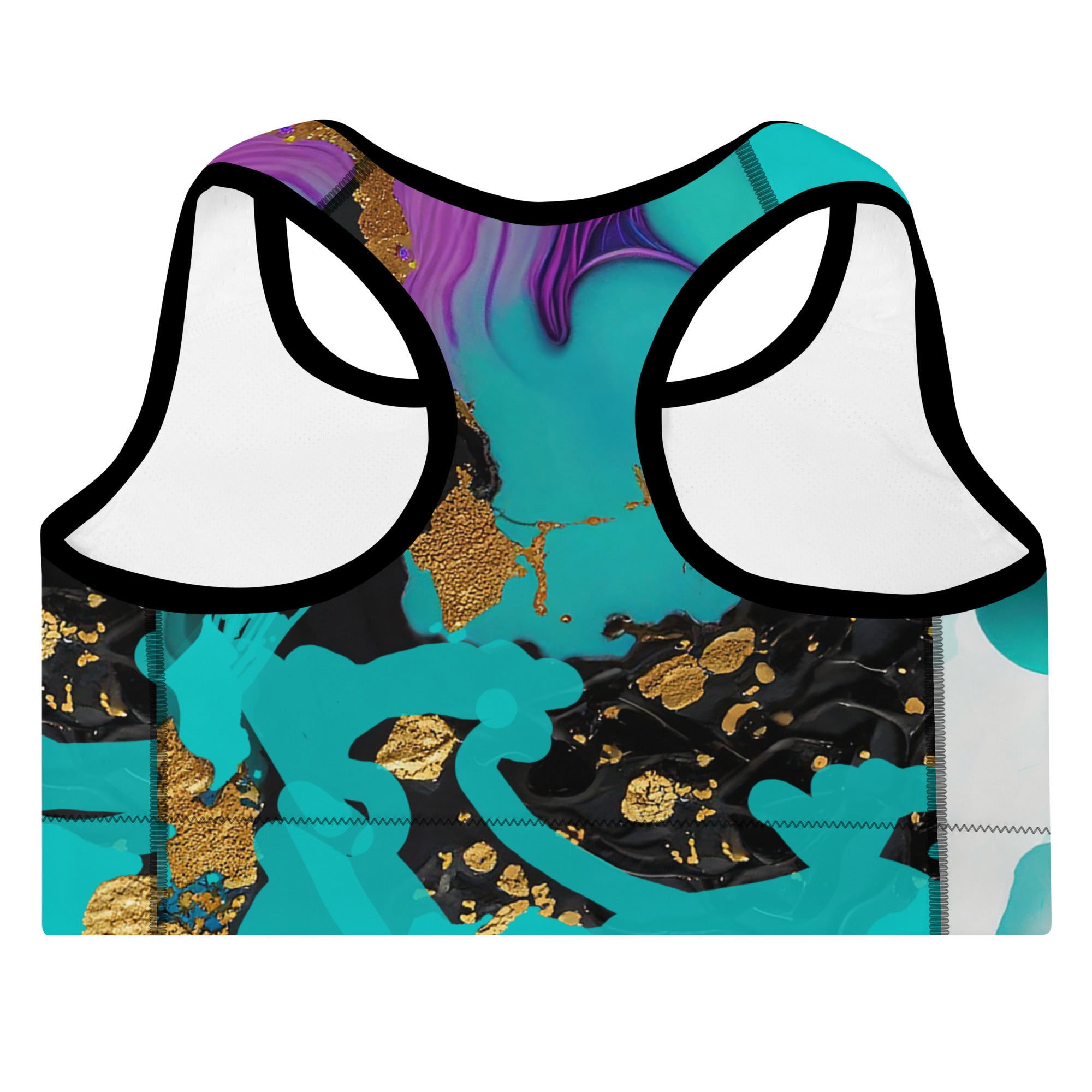 Gym Top for Women. Sports Bra. Fitness top or Dance top. Yoga top or bra for pilates. Artz by WickedYo.